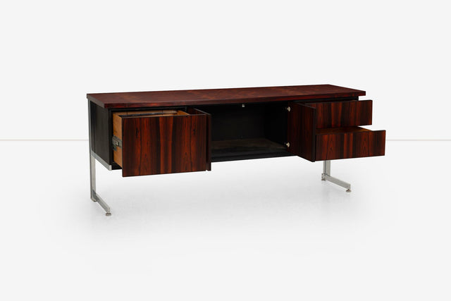 Hugh Acton Rosewood Credenza Cantilever International Design