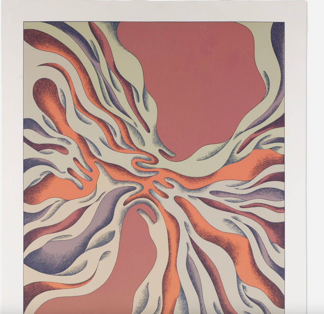 Judy Chicago Screen Print in Colors