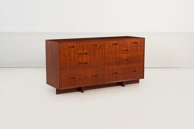Frank Lloyd Wright, Cabinet for Heritage Henredon Oiled Mahogany 1957