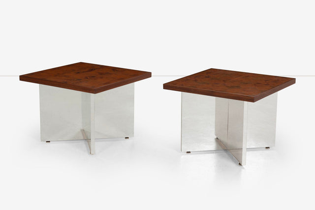 Custom Studio End Tables by Roberto Sorrondeguy