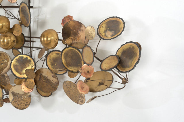 Curtis Jere Raindrops Wall Sculpture, c. 1965