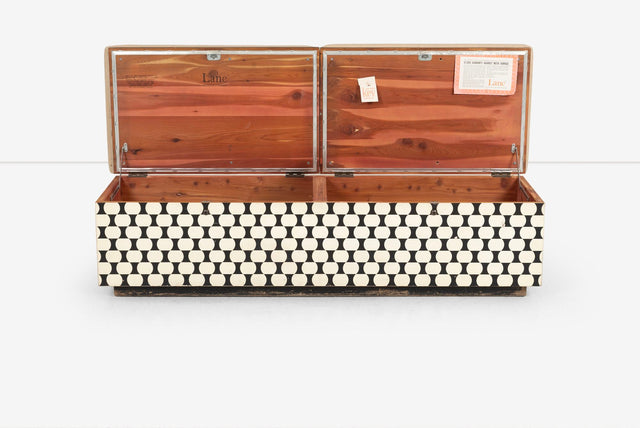 Milo Baughman Storage Bench