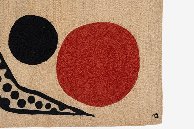 After Alexander Calder "Moon" Tapestry 1975