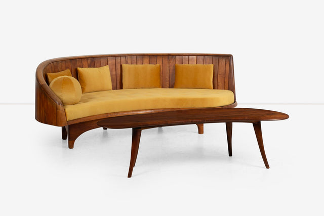 Wharton Esherick Curved Sofa 1958