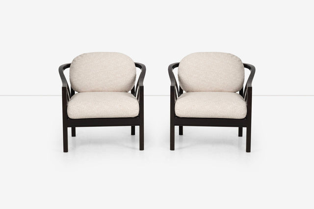 Roger Sprunger for Dunbar Pair of Lounge Chairs 1965c.