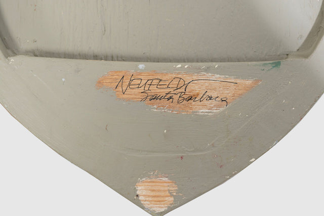 Max Neufeldt Branch Heart Collage – Assemblage Sculpture 1990