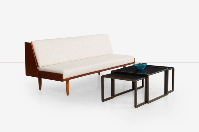 Hans J. Wegner for Getama – Model GE6 Teak Daybed, Denmark, 1960