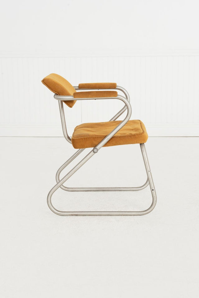 Warren McArthur Aluminum Side Chair c. 1945