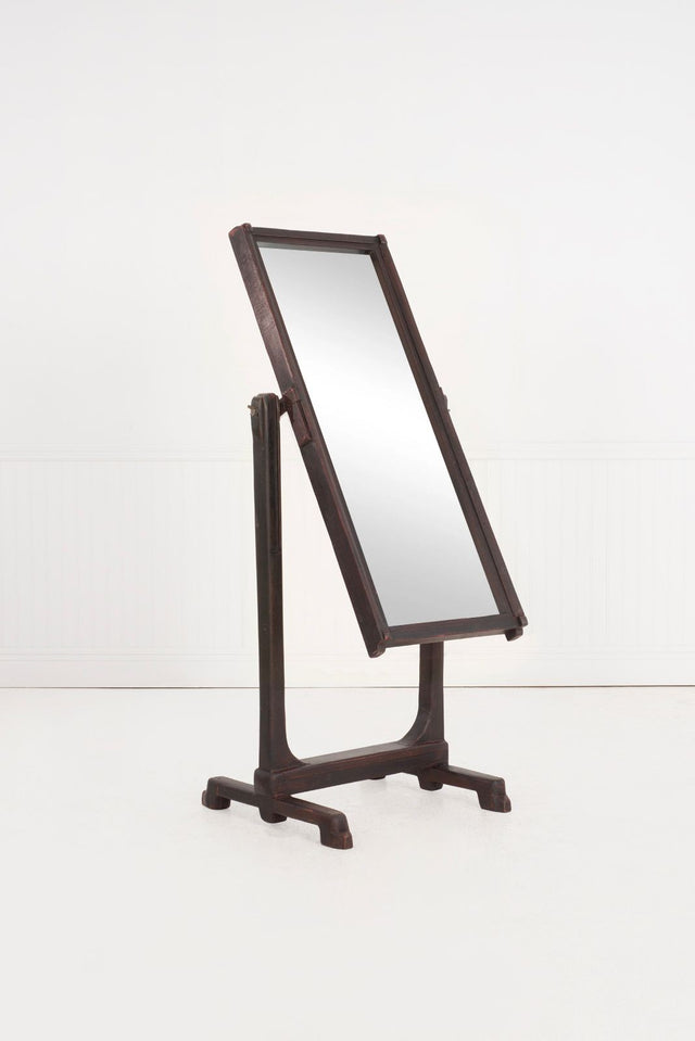 Smokey Tunis Carved Mirror 1969