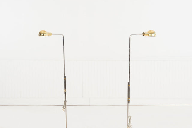 Pair of Cedric Hartman Low Profile MOMA Floor Luminaire 1H, 1966