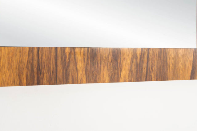 Milo Baughman for Thayer Coggin Rosewood Wall Mirror 1975c.