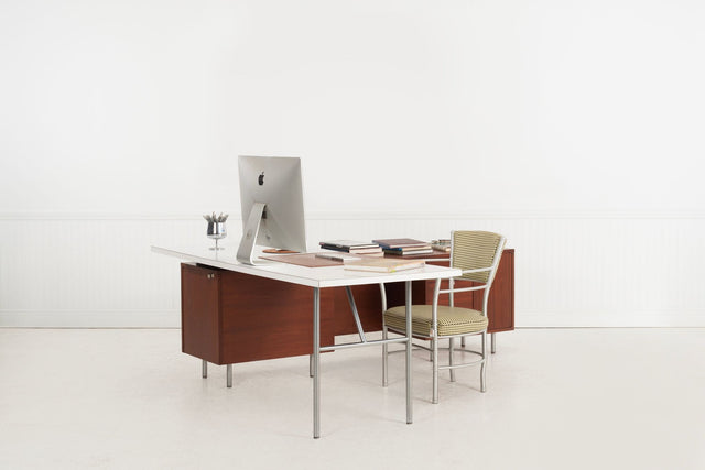 George Nelson for Herman Miller Executive Office Desk and Return, 1955