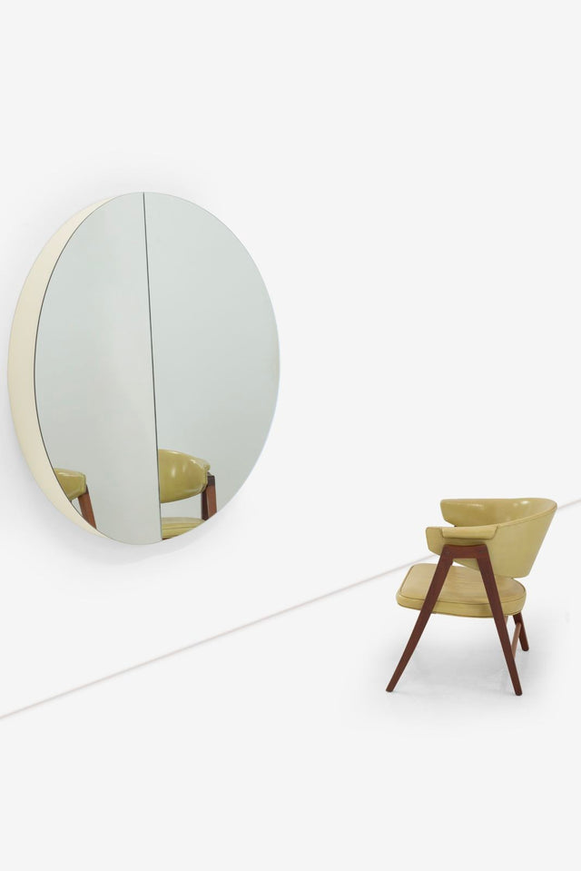 Neal Small Round Split Wall Mirror