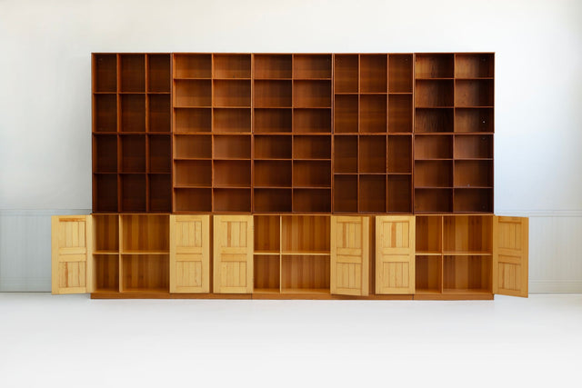 Mogens Koch Modular Bookcase Wall System for Rud. Rasmussen Denmark. c. 1955
