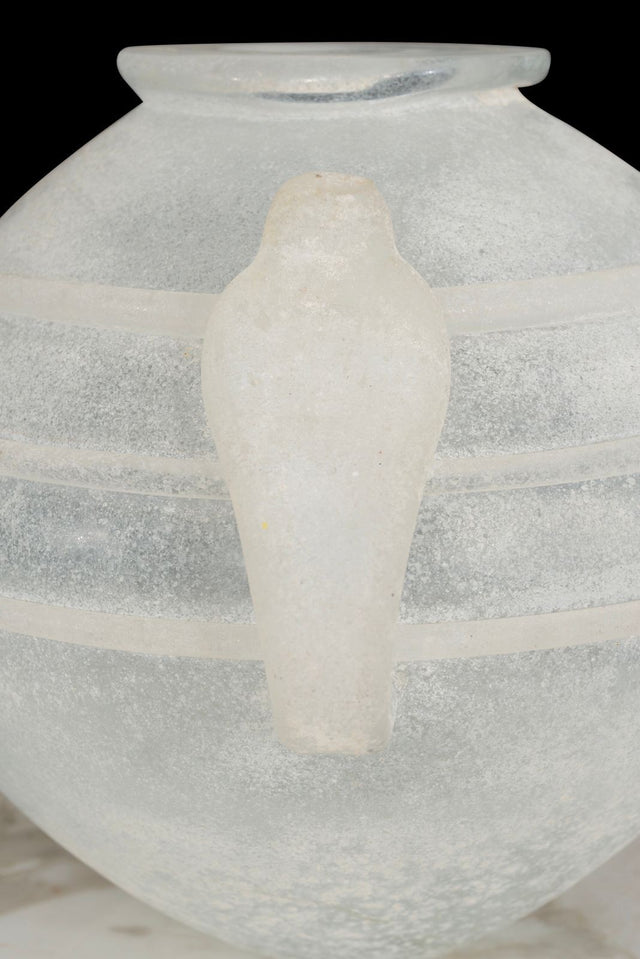 Karl Springer Scavo Murano Glass Vessel by Seguso, 1980s