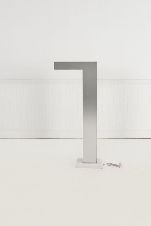 Milo Baughman for George Kovacs Chrome Floor Lamp, 1976