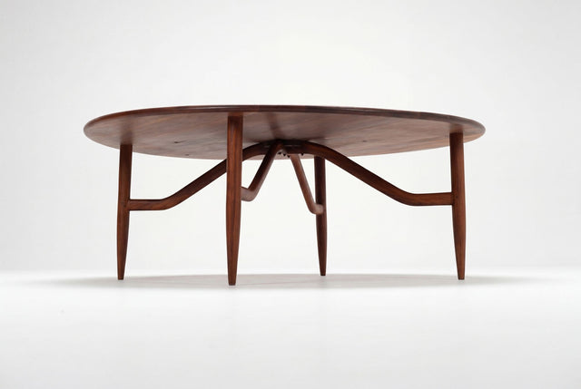 Sam Maloof Dining Table, Solid Walnut, 1959