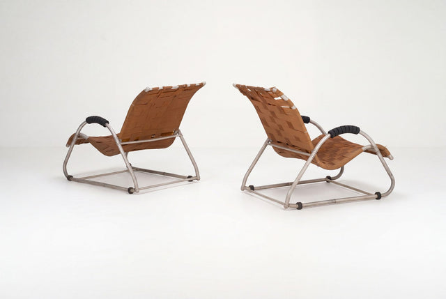 Warren McArthur South Hampton Model 635 Lounge Chairs, 1935
