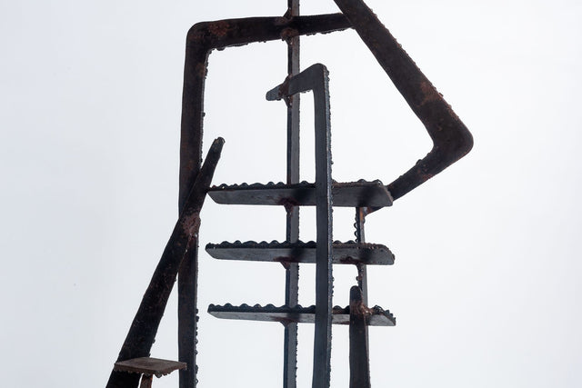 Studio Forged Metal Sculture