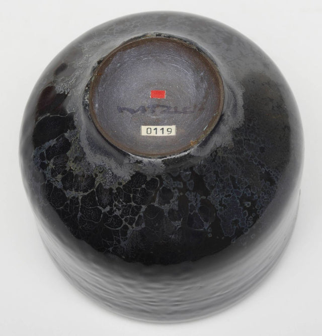 Gertrud and Otto Natzler Double-Curved Bowl, 1967