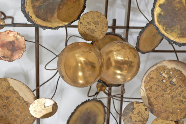 Curtis Jere Raindrops Wall Sculpture, c. 1965