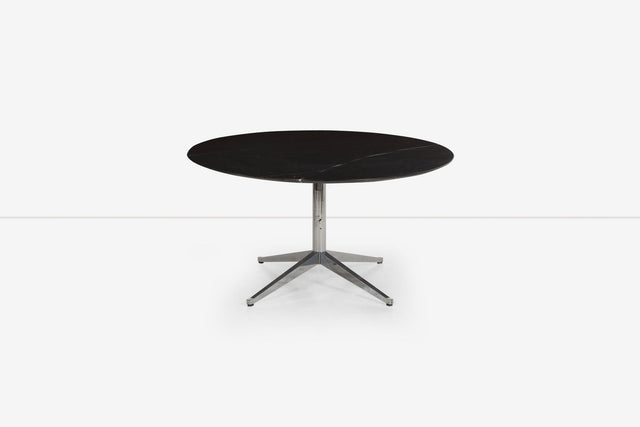 Florence Knoll Dining Table or Desk - Oval in Nero Marquina Marble