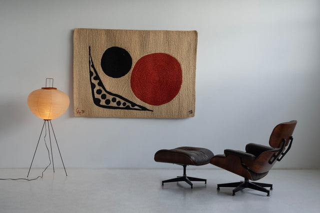 After Alexander Calder "Moon" Tapestry 1975