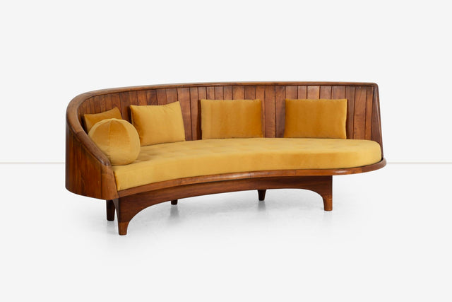 Wharton Esherick Curved Sofa 1958