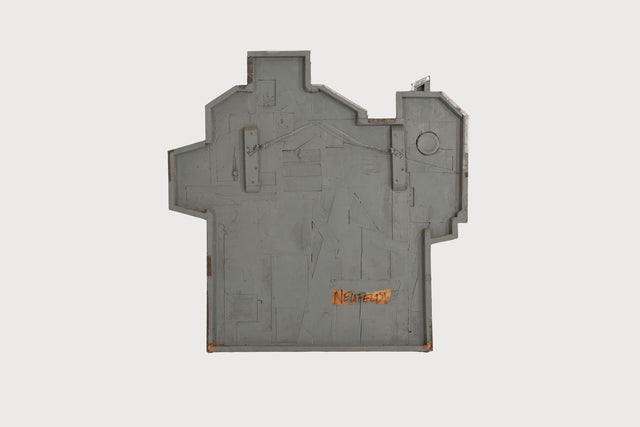 Max Neufeldt Metal Collage – Assemblage Sculpture, c. 1975