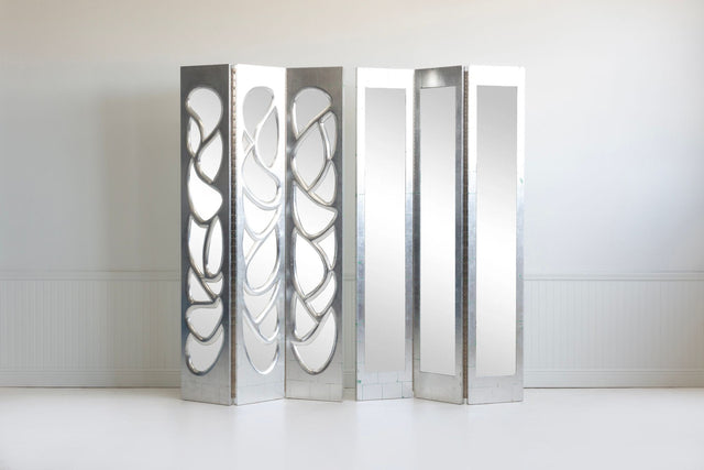 Phillip Lloyd Powell Studio Mirrored Screens, c. 1975