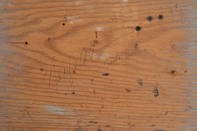 Max Neufeldt “Heart and Kettle” Assemblage Collage, Santa Barbara 1975