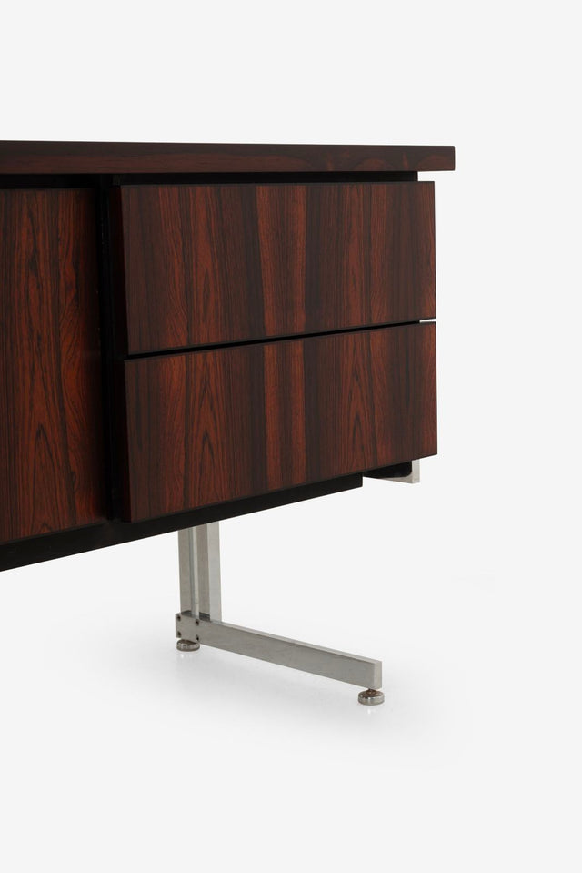 Hugh Acton Rosewood Credenza Cantilever International Design