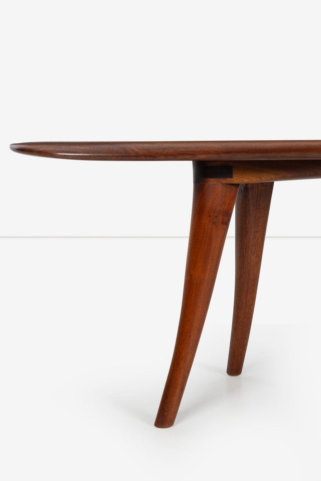 Wharton Esherick Sculpted Walnut Coffee Table