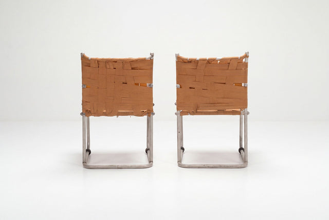 Pair of Warren McArthur Style No. 612 Tennis Chairs ,1935