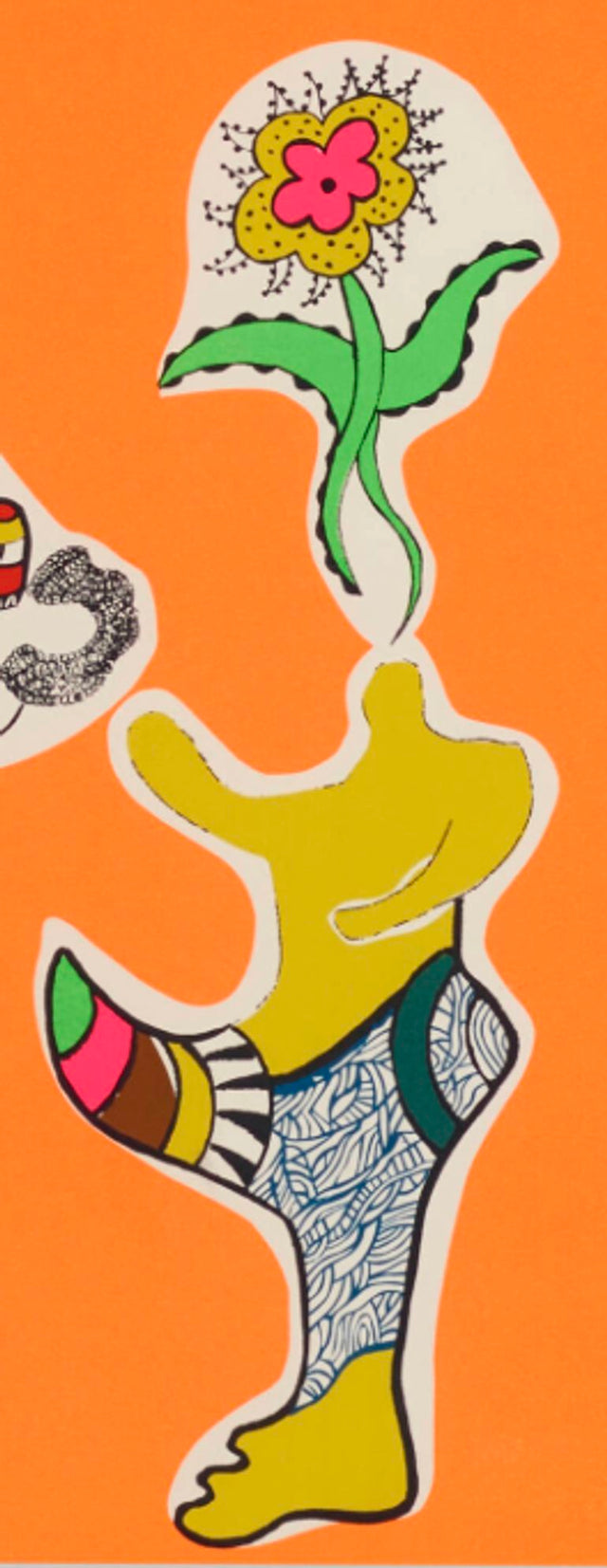 Niki de Saint Phalle Remember? Screenprint in Colors