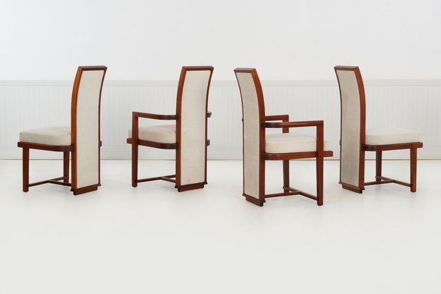 Frank Lloyd Wright for Henredon Set of Twelve Taliesin Dining Chairs