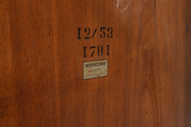 T.H. Robsjohn-Gibbings for Widdicomb Model 1781 Two-Tier Lamp Table, 1953