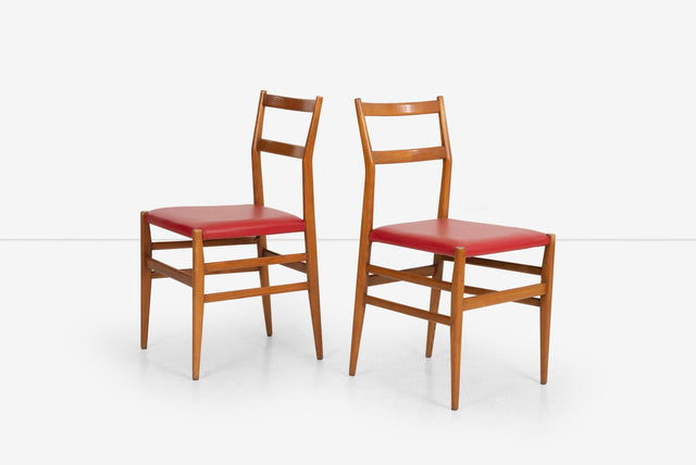 Gio Ponti Leggera Chairs Set of Ten for Cassina