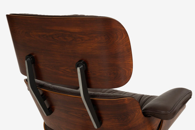 Charles Eames for Herman Miller Rich Grained Rosewood 670 and 671 Lounge chair and Ottoman 1960