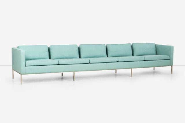 William Armbruster Custom Monumental five-seat Sofa for the Chase Manhattan Executive Offices.