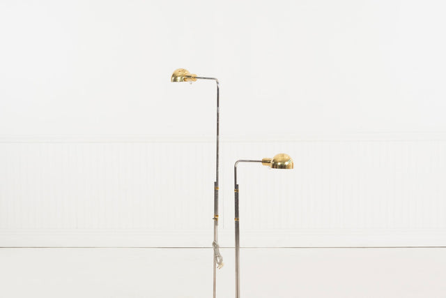 Pair of Cedric Hartman Low Profile MOMA Floor Luminaire 1H, 1966