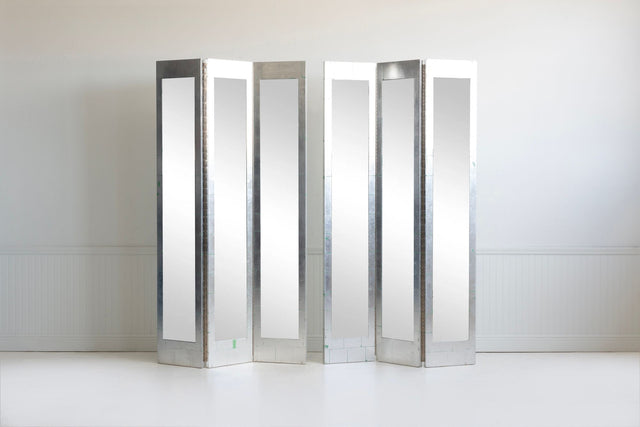 Phillip Lloyd Powell Studio Mirrored Screens, c. 1975