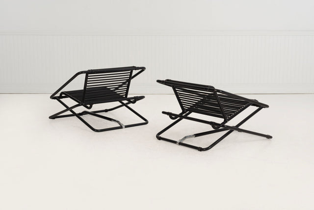 Ron Arad Pair of Rocking Chairs for One-Off, United Kingdom, 1981