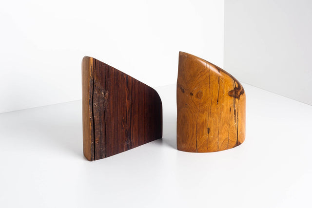 Don Shoemaker Hand-Carved Cocobolo Bookends