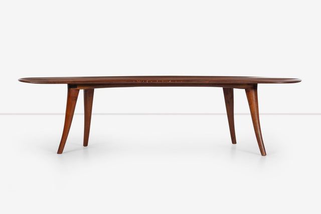 Wharton Esherick Sculpted Walnut Coffee Table