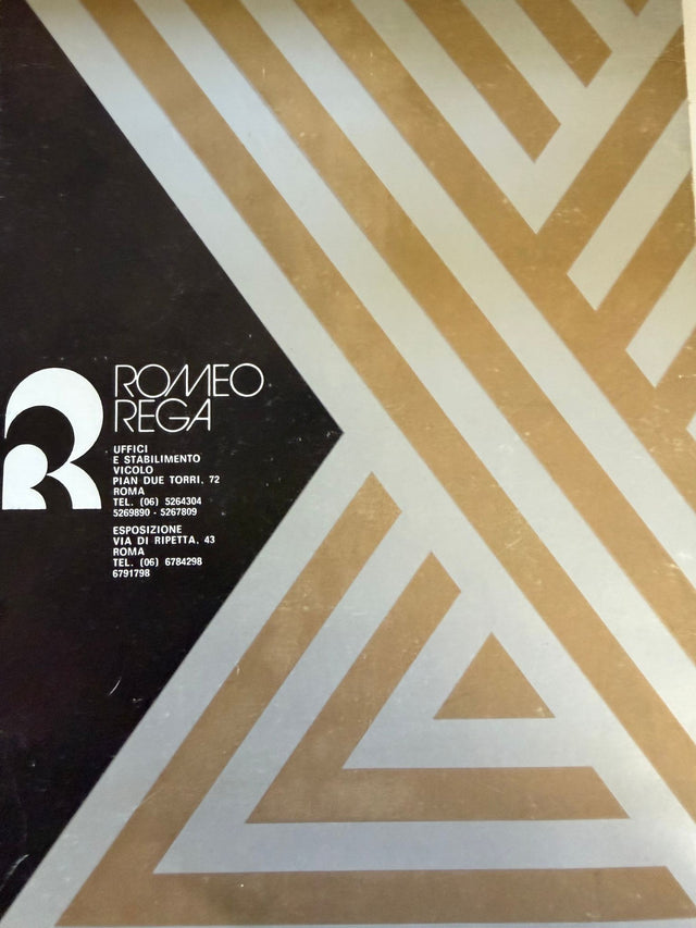 Romeo Rega Brass, Lucite & Glass Side Table, Italy 1970s