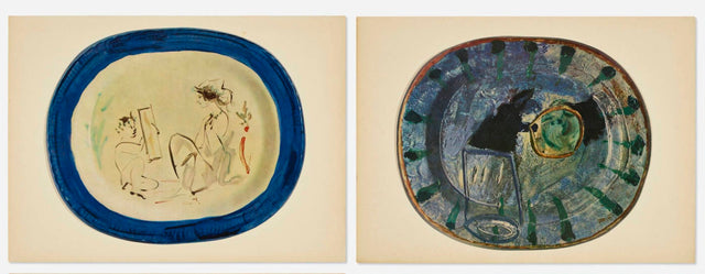 Ceramics by Picasso 1950 Portfolio Set of Sixteen