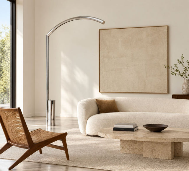 Nanda Vigo Golden Gate Floor Lamp for Arredoluce, Italy, c. 1970