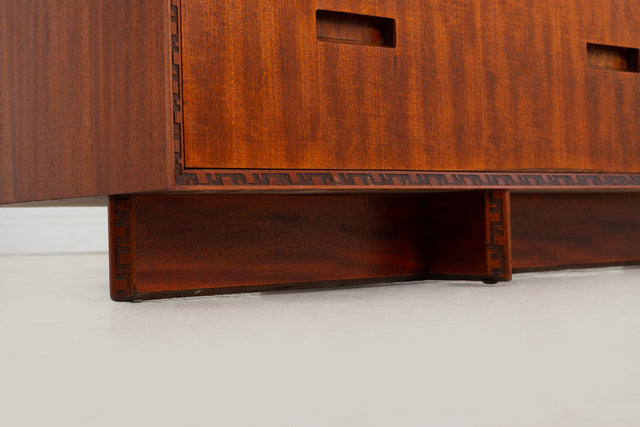Frank Lloyd Wright, Cabinet for Heritage Henredon Oiled Mahogany 1957