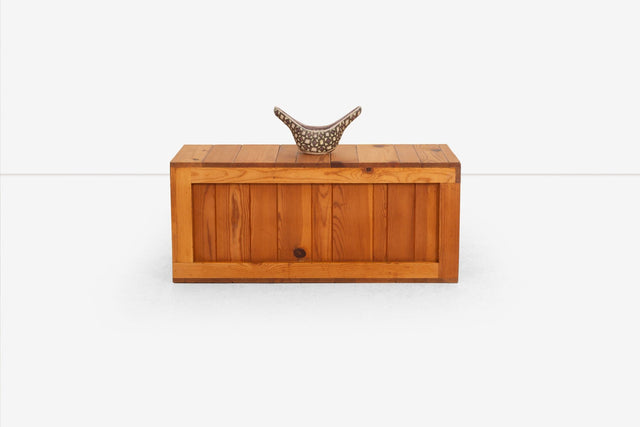 John Dickinson Unique Crate Coffee Table from the Firehouse, San Francisco 1970